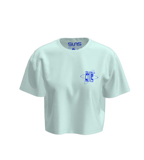 Crop Tee Warped suns