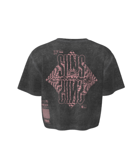 Crop Tee Cosmic Eye suns